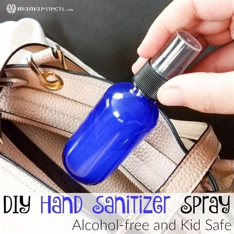 Diy Hand Sanitizer Spray Toxic Free Diy Skin Care Diy Natural