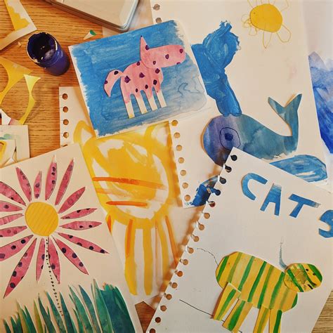 Easy Collage Ideas For Kids of all ages - Tigerlilly Quinn