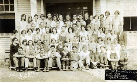 Ohio County Kentucky History Horse Branch High School 1931 And 1940