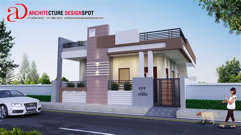House Simple Parapet Wall Designs