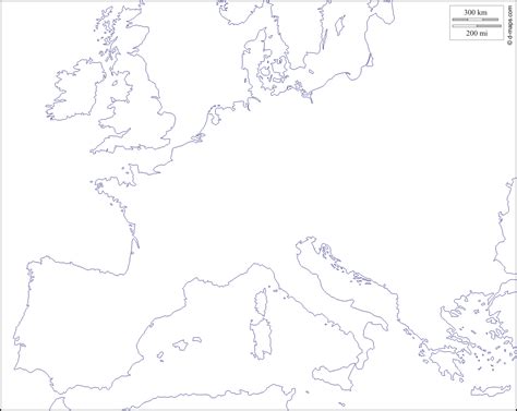 Mapa De Europa Blanco Mapa Europa