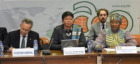 International criminal court (icc) prosecutor fatou bensouda at the hague. ICC Prosecutor Acclaims African, Caribbean and Pacific ...