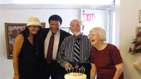 Chubby Checker And Famous Bride Show Up For 100th Birthday Of Holmes