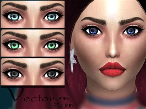 The Sims Resource Sharareh Vector Eyes