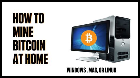 Make sure to connect it also to your computer (usually via usb) and open up your mining software. How To Mine Bitcoin On PC, Mac, Or Linux - YouTube