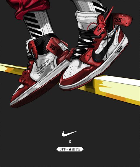 White eye test text, black background with text overlay, quote. cj on Twitter: "" off-white x nike " illustration…