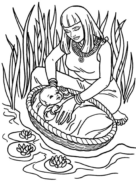 On top of the free printable baby moses coloring pages, this post includes… just click on any of the coloring pages below to get instant access to the printable pdf version. Coloring Pages Crossing The Red Sea - Coloring Home