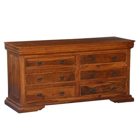 Target homesquare howard miller realrooms buy online & pick up in stores shipping same day delivery include out of stock 0 1 drawer 2 drawers 3 drawers 4 drawers 5 drawers 6 drawers 7 drawers 8 drawers 9 drawers 10 drawers 12 drawers. Dutch Colonial Rustic Solid Wood 6 Drawer Double Dresser