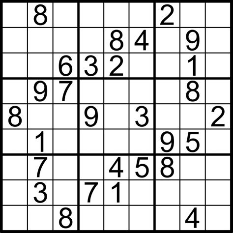 Four Sudoku Puzzles Of Comfortable Easy Yet Not Very Easy Level Bol