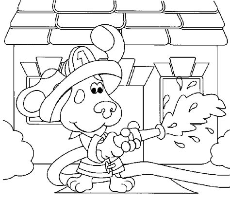 Printable Blues Clues Coloring Pages
