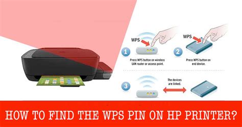 What Is The Exact Hp Printer Wps Pin Location