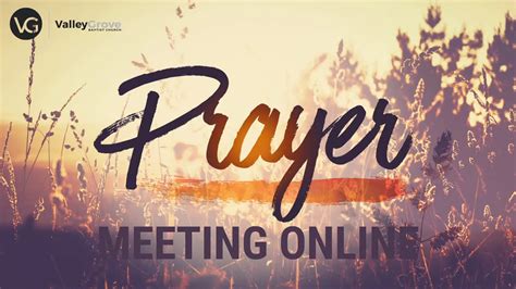 Wednesday Prayer Meeting 632020 Youtube
