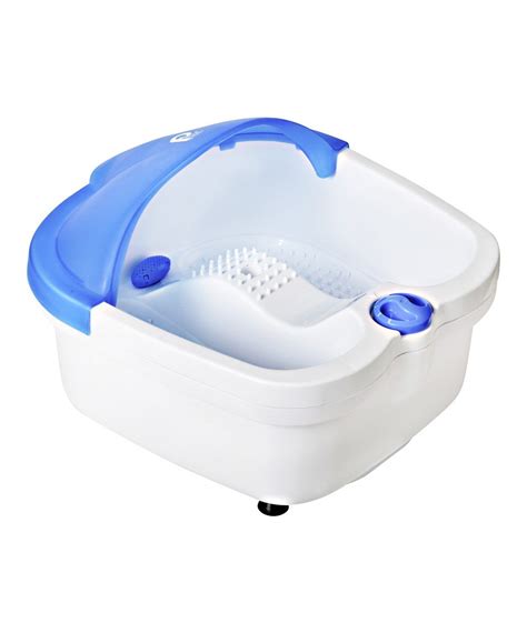 Pibbs Portable Foot Bath Massager Fm3830a W Vibration And Heating Effect Splash Shield Included