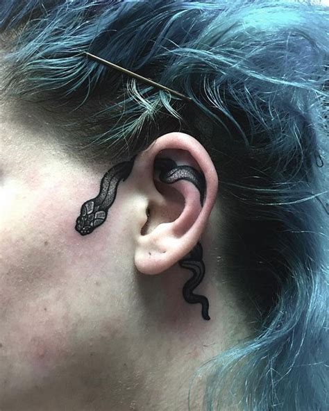 10 Cool Sideburn Tattoo Ideas To Express Your Inner World In 2022 Ear