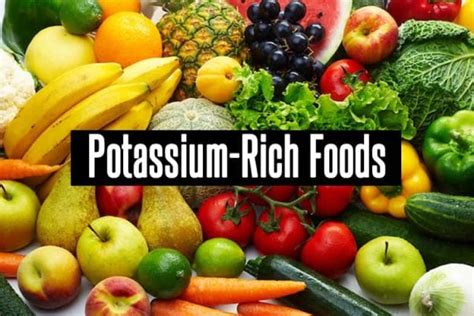 Best Potassium Rich Foods And Their Benefits