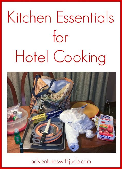 Kitchen Essentials For Cooking In A Hotel Room Hotel Room Cooking