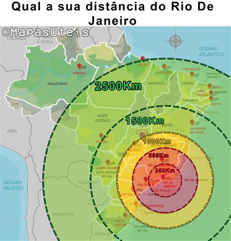 Distancia Entre Cidades Rio De Janeiro