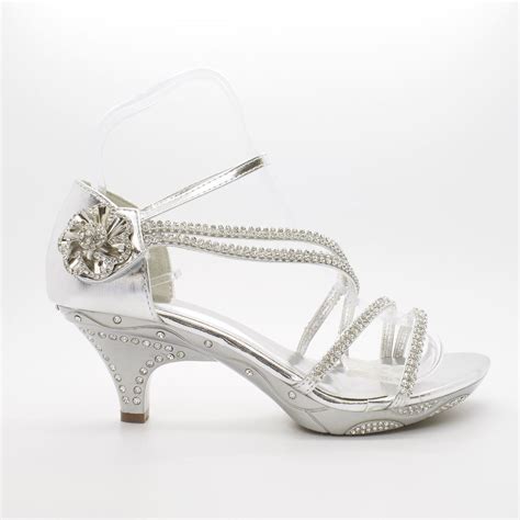 40 Low Heel Silver Wedding Shoes For Your Stunning Style Silver