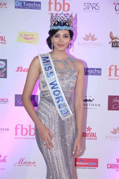 Haryana Girl Manushi Chhillar Is Femina Miss India World 2017 Photos