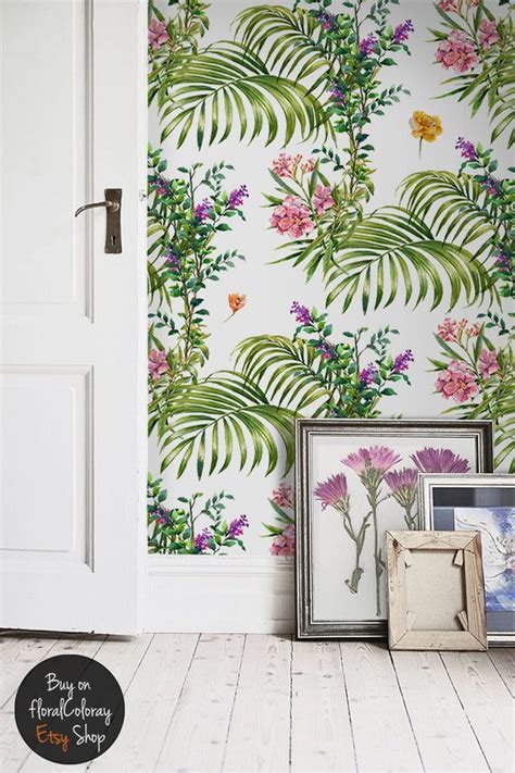 Give A Beautiful Look To Your Walls With Botanical Wallpapers Decoholic