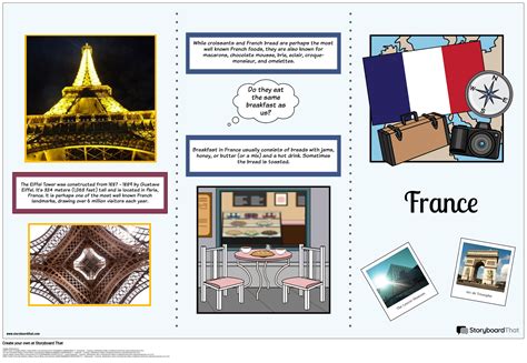 Travel Brochure Template For Students