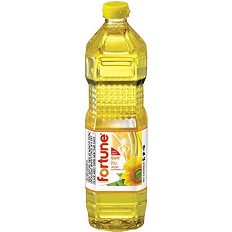 Fortune Sunflower Oil 1l Bottle Grocery And Gourmet Foods
