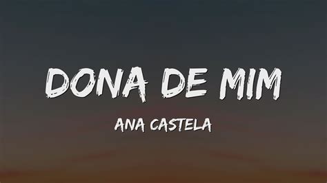 Ana Castela Dona De Mim Letra Youtube