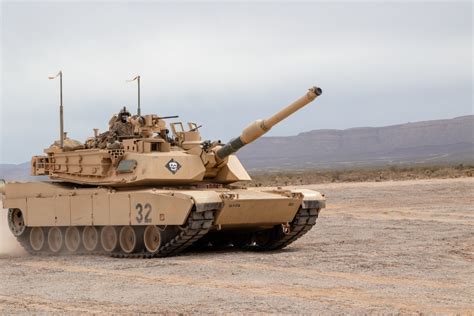 An M1 Abrams Battle Tank Belonging To 2nd Armored Brigade Combat Team