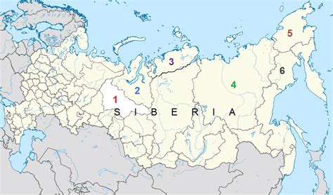 Geographical Location Of The Discussed Study Areas Of North Siberia And