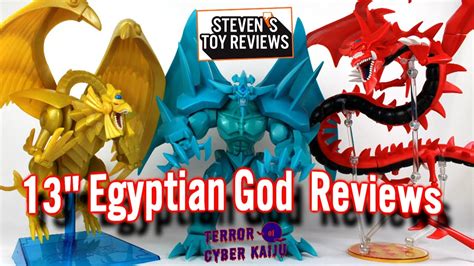Yu Gi Oh Mattel 13 Egyptian God Models Obelisk Slifer And Ra Reviews Youtube