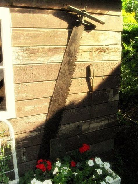 Rustic Garden Shed 4 The Reveal Rusty Tools On Walls Vintage