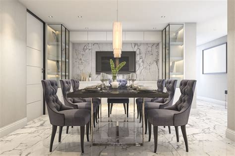 25 Gray Dining Room Design Ideas