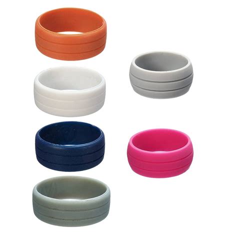 Online Buy Wholesale Silicone Wedding Band From China Silicone Throughout Plastic Wedding Bands 