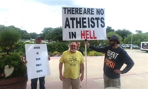 Christian Protesters Sign Unintentionally Makes The Opposite Point He