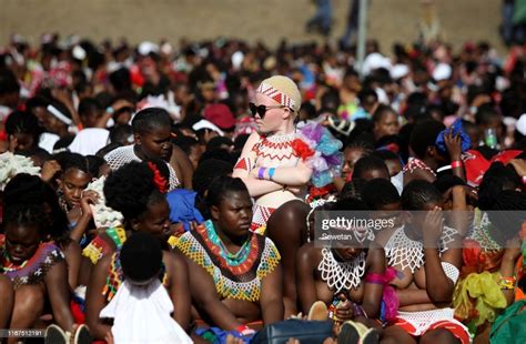 zulu maidens gather during the annual umkhosi womhlanga at enyokeni news photo getty images