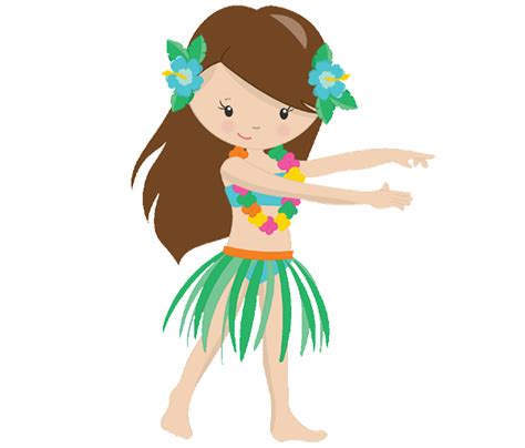 Hawaii Hula Dance Luau Clip Art Hawaiian Png Download 600512