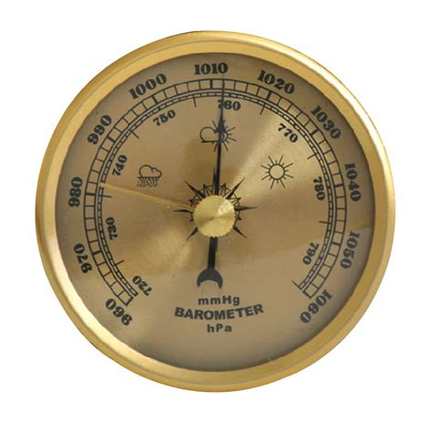Barometer Pressure Gauge Weather Station Wall Mount Thermometer