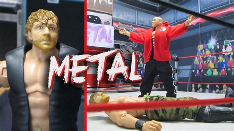 No Limits Wrestling Metal Episode 66 Wwe Figures Stop Motion Youtube