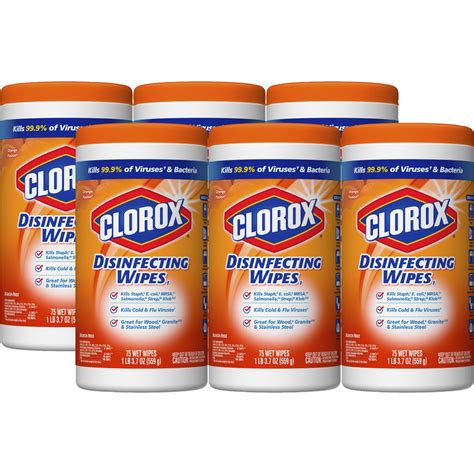 huge deals on clorox disinfecting wipes orange fusion