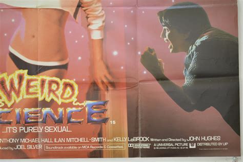 Weird science movie poster 24inx36in (61cm x 91cm) kelly lebrock. Weird Science - Original Cinema Movie Poster From ...