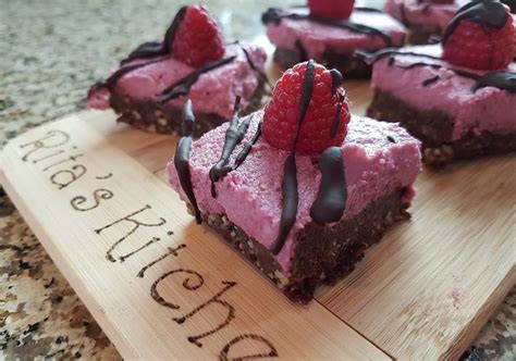 If you make anything, you must make these asap! Raspberry Mousse Squares - Gluten-free, Vegan - Oasis ...