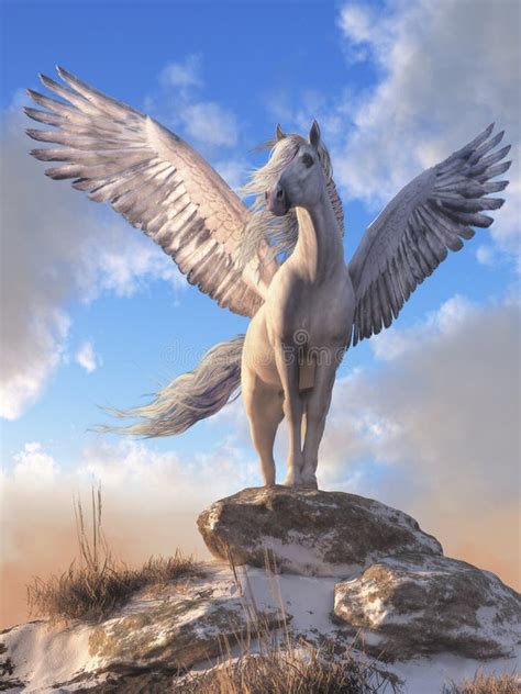 Pegasus Stock Illustration Illustration Of Mythical 180599452