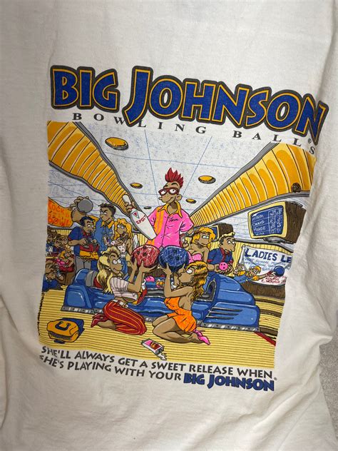 【ジョンソン】 90sヴィンテージbig Johnson Tシャツ Usa製 白 M Mdrg8 M36291966426 デッドスト