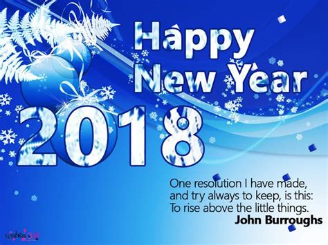 Happy New Year 2018 With Massage And Background Image Happy New Year