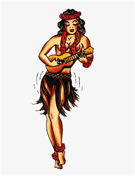download sailor jerry vintage tattoo designs hula girl ukulele sailor jerry pin up