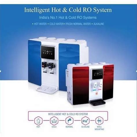 White And Red Hot And Cold Alkaline Water Ro Purifier At Rs 26700piece