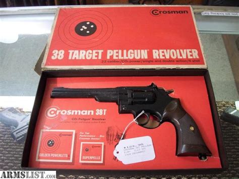 Armslist For Sale Vintage Crosman 38t Pellet Revolver