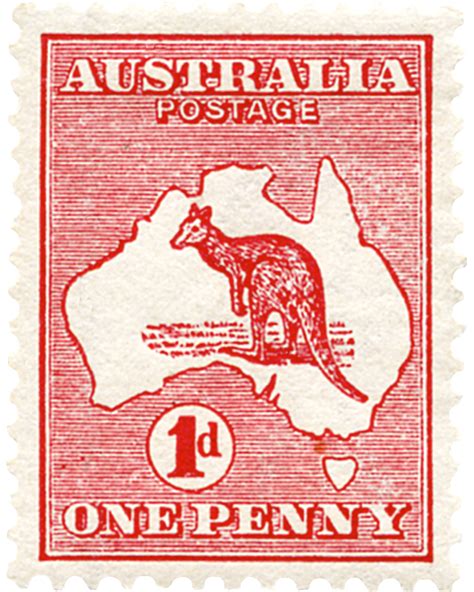 Engraved Stamps!: Australia 1913 - 1d Engraved Issue