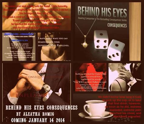 Behind His Eye By Aleatha Romig His Eyes Romance Novels Reading