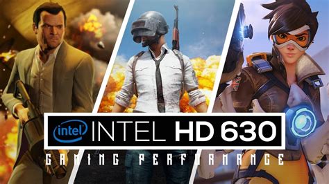 Intel Hd 630 Gaming Performance 2017 Youtube